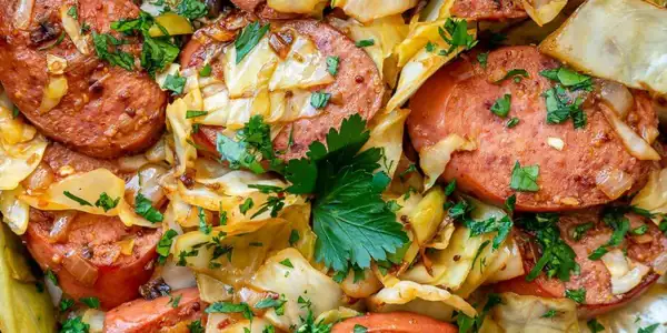 Cabbage Sausage Skillet