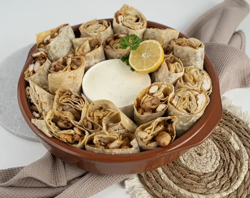 BBQ Chicken Shawarma