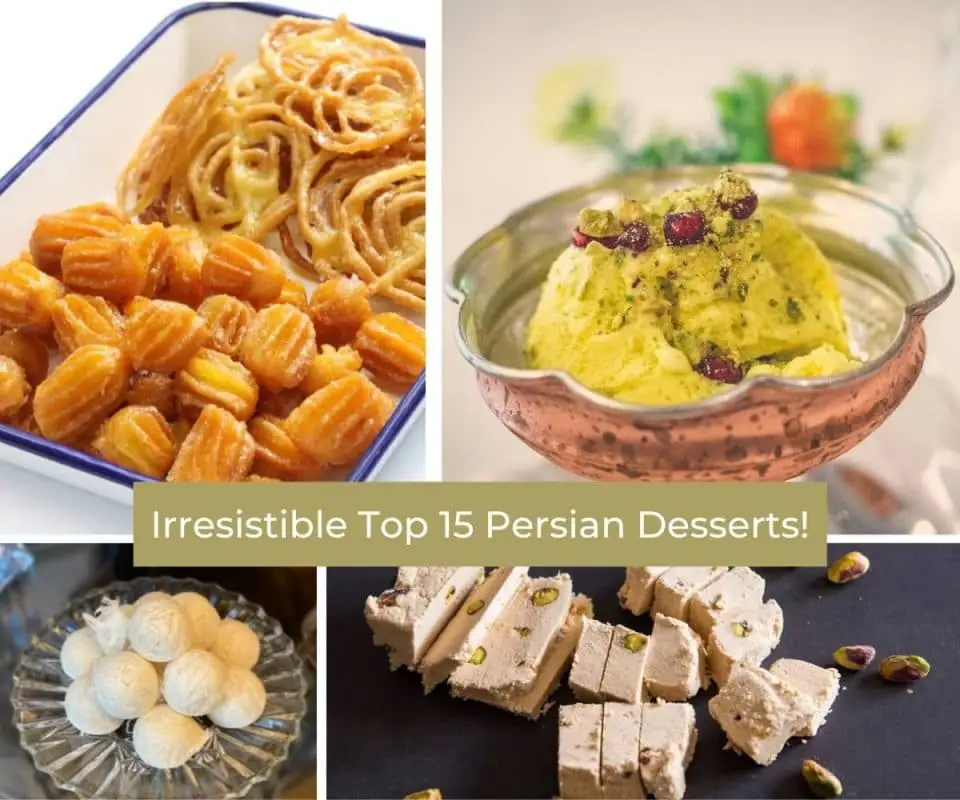 Los 15 postres y dulces persas más irresistibles