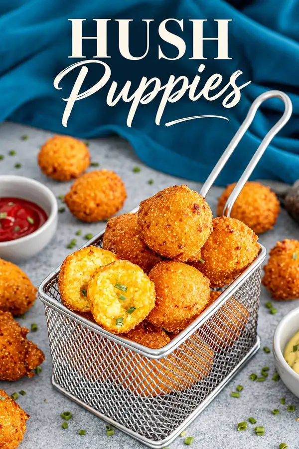 Hush Puppies sureños, crujientes y listos en 3 minutos