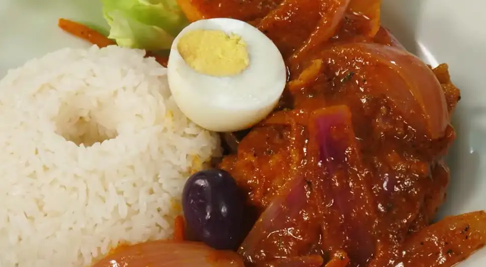 Peruvian chicken escabeche: easy and delicious (VIDEO)