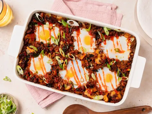 Simple Bibimbap Casserole
