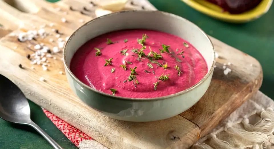 Mediterranean Beetroot Yogurt Dip