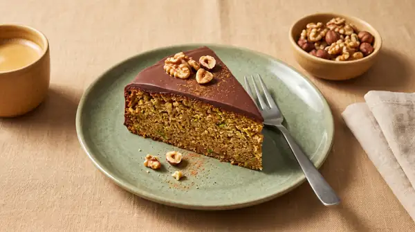 This will make your nut cake especially moist