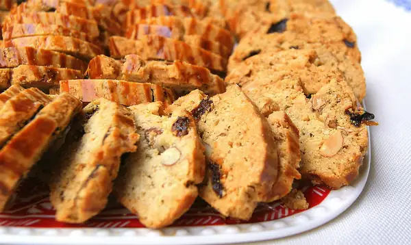 Moroccan Fekkas with Almonds and Raisins