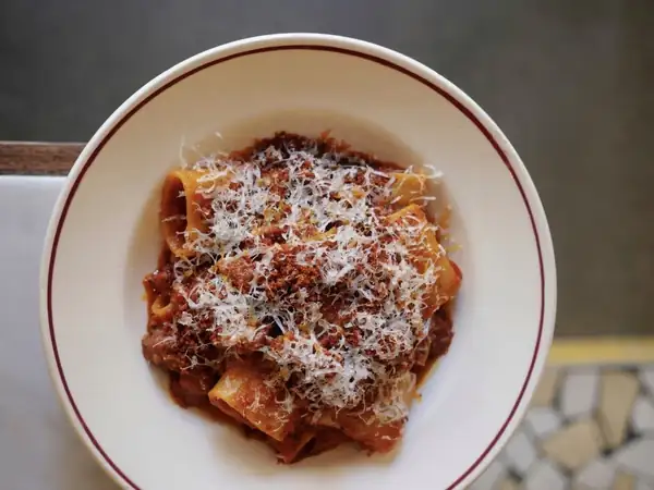 Riccardo Ferrante's Paccheri all'Amatriciana Recipe (Jones)