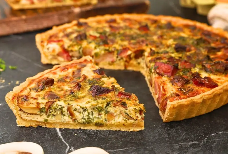 Carbonara Tart
