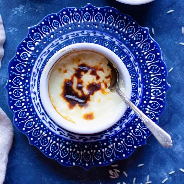 Turkish Rice Pudding Recipe (Sutlac)