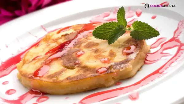 Apple pancakes, an easy recipe from Eva Arguiñano for breakfast