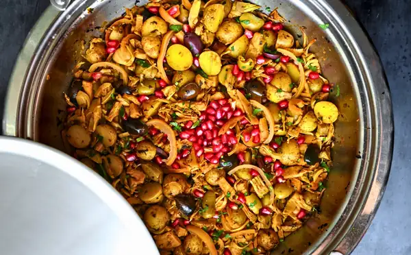 Baby Potato And Jackfruit Tagine