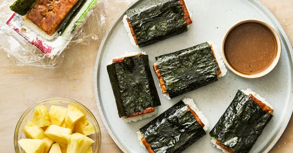 Receta de tofu musubi • 5★ • 1 hora