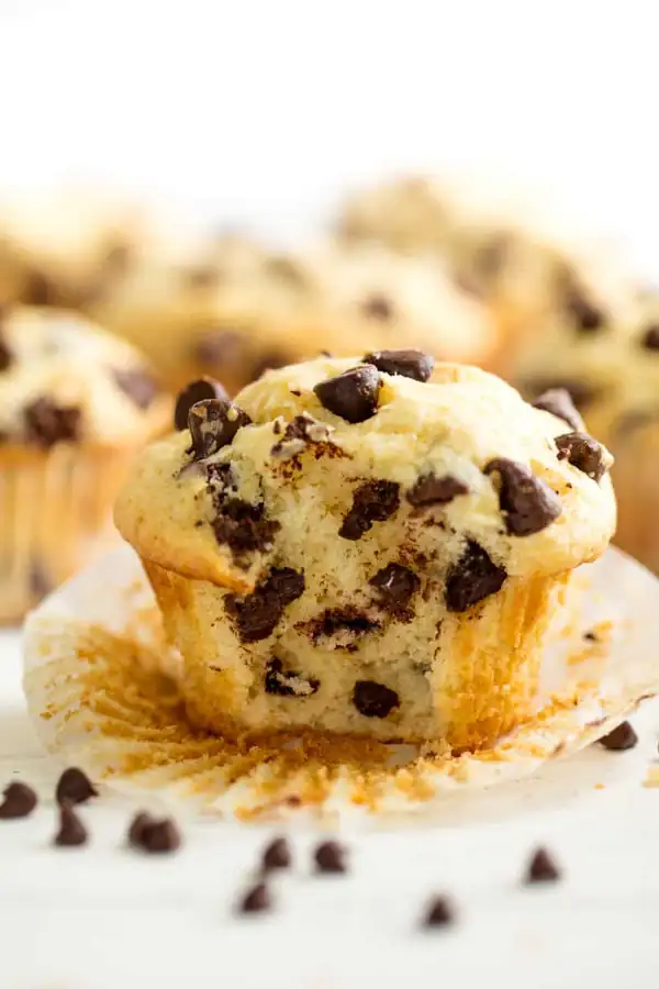 Mom's Easy Chocolate Chip Muffins