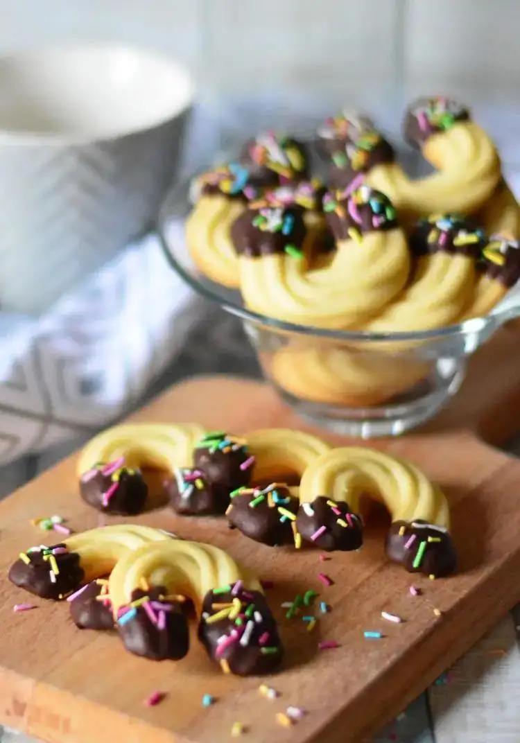 Whipped Shortbread Biscuits