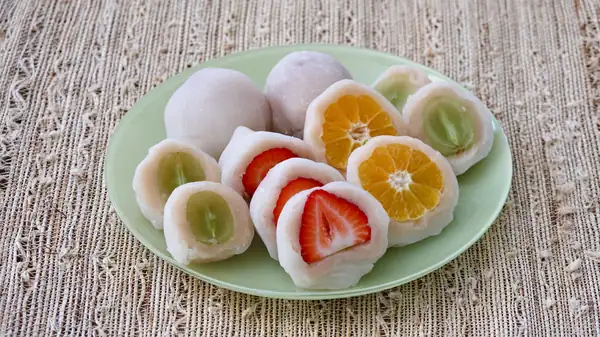 Receta de Daifuku Mochi de frutas