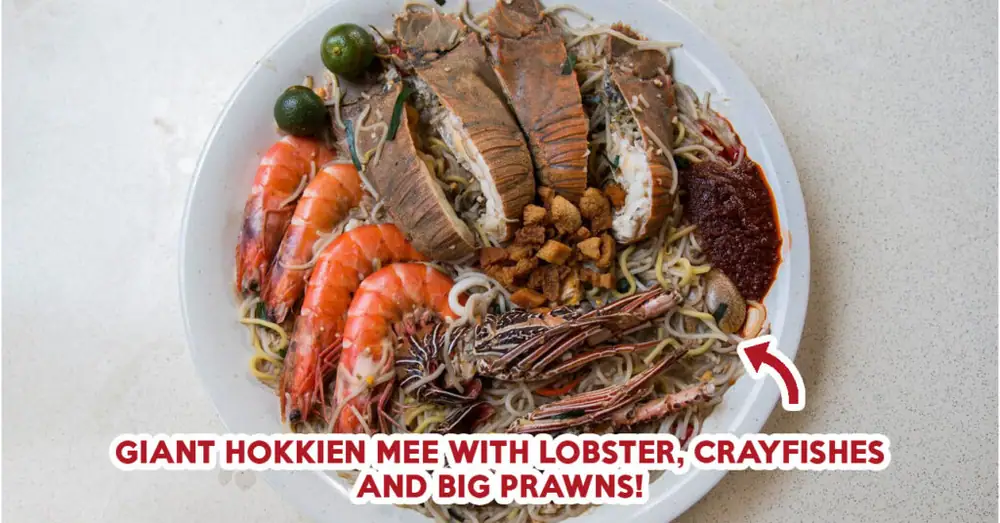 Mr Prawnie Review: Giant Hokkien Mee On A Secret Menu At A Kopitiam In Ang Mo Kio