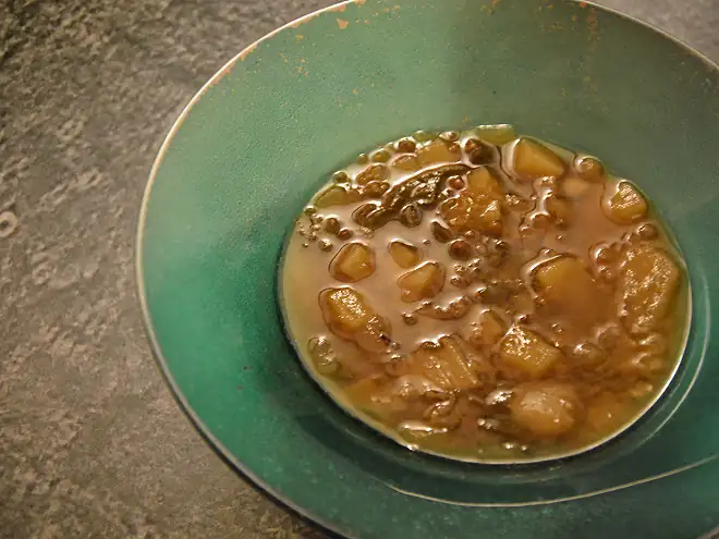 Slow-cooked lentil soup, thick and nourishing