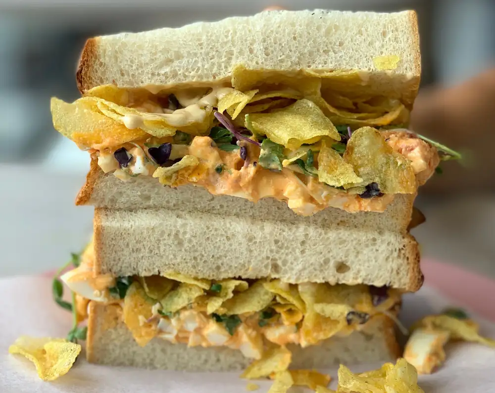 Stacked Sandwiches With Restaurant Pedigree Head for Borough Market